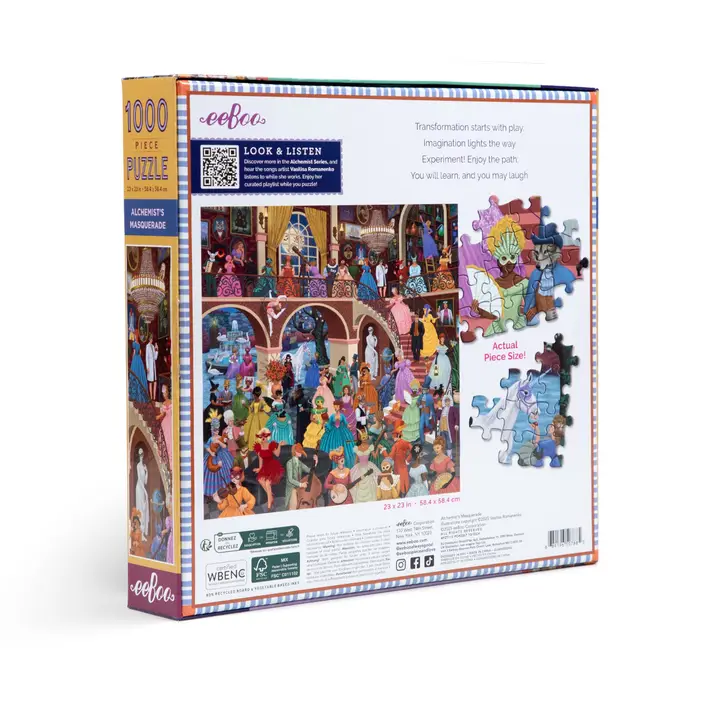 Alchemist's Masquerade 1000pc Puzzle - Heart of the Home Inc