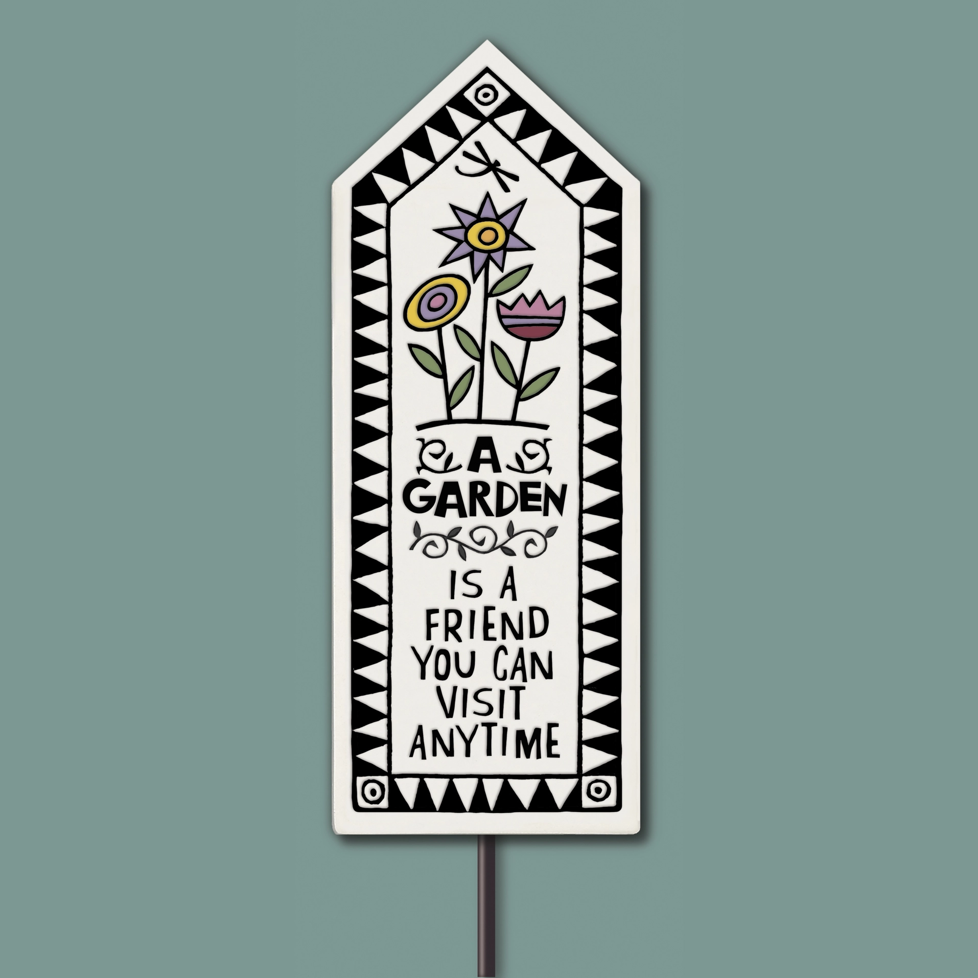 A Garden Is Garden Tile - Heart of the Home Inc