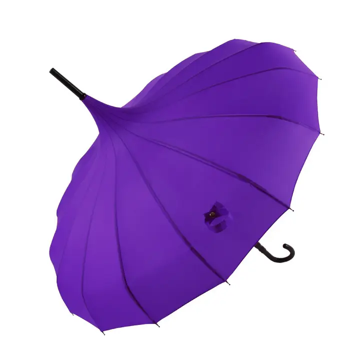 Violet Classic Pagoda Umbrella - Heart of the Home LV