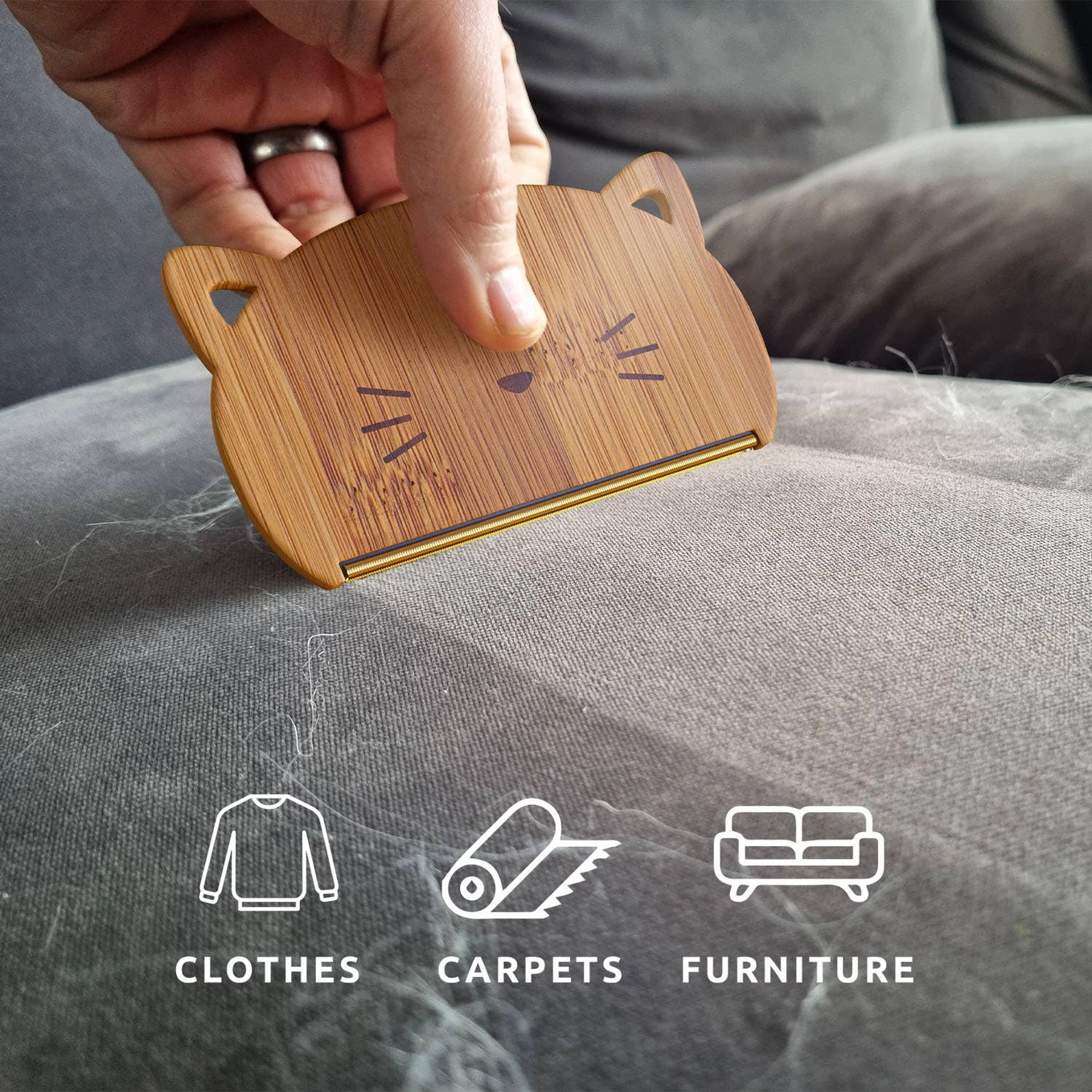 Cat Hair Remover - Heart of the Home Inc