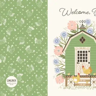 Welcome Baby Chicken Coop Card - Heart of the Home Inc