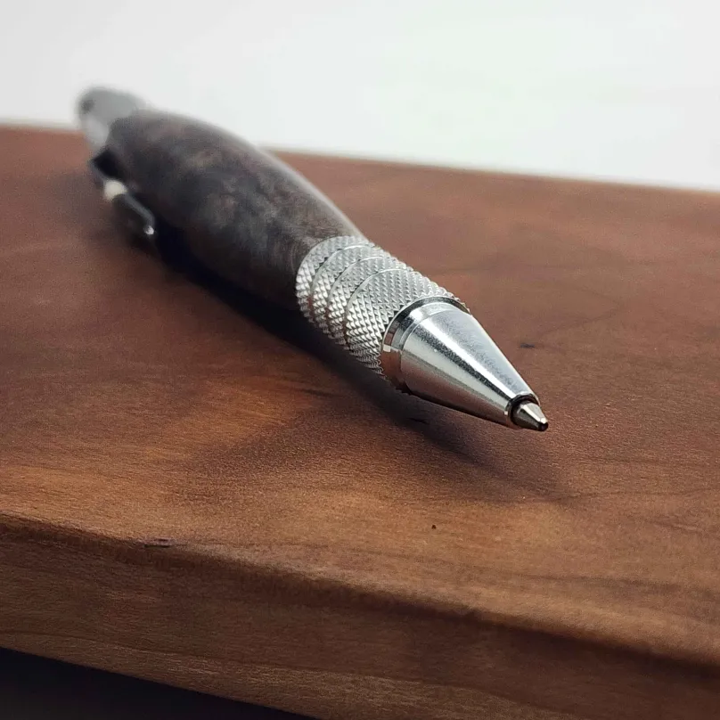 Brown Stab Boxwood Ballpoint Pen