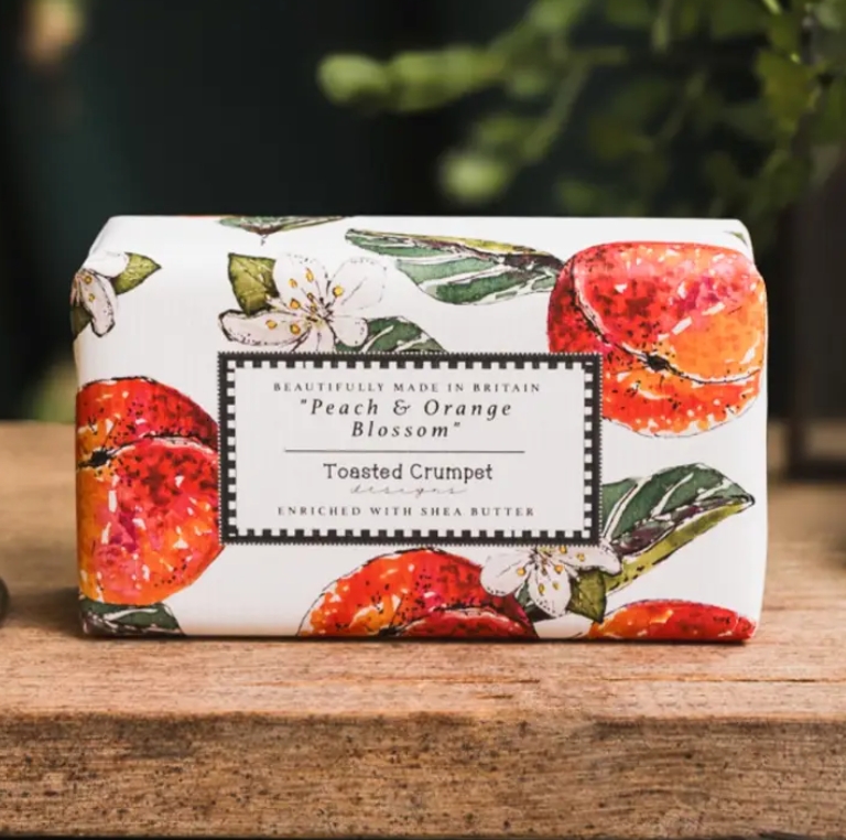 Peach & Orange Blossom Soap - Heart of the Home Inc