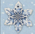 Snowflake Ceramic Ornament - Heart of the Home Inc