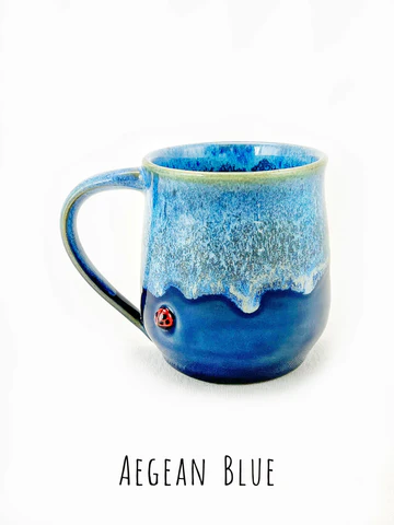Aegean Blue Mini Mug - Heart of the Home Inc