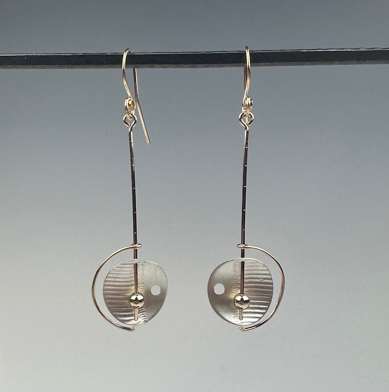 Circle Halo Earrings