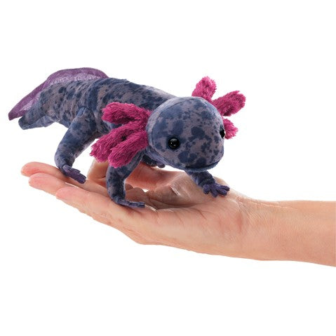 Black Axolotl Puppet - Heart of the Home Inc