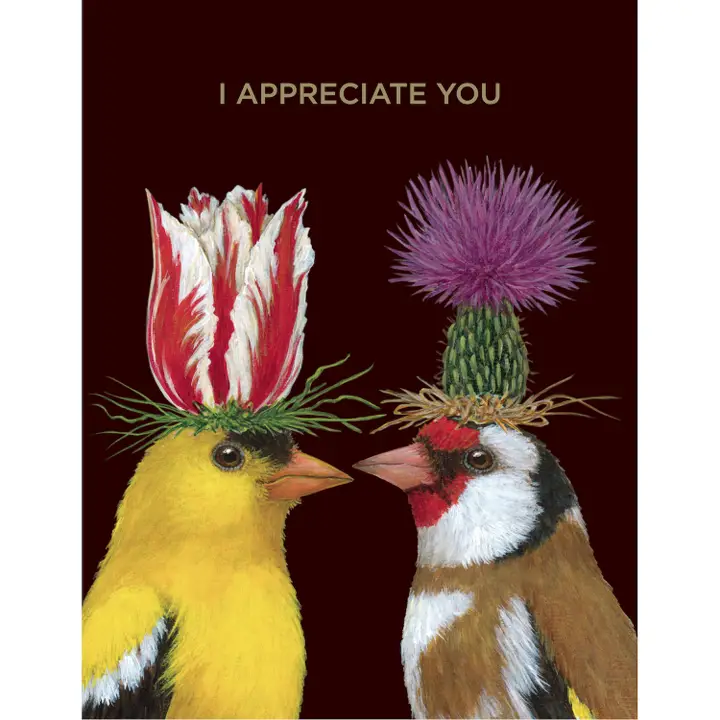 Appreciate You Birds Card - Heart of the Home LV