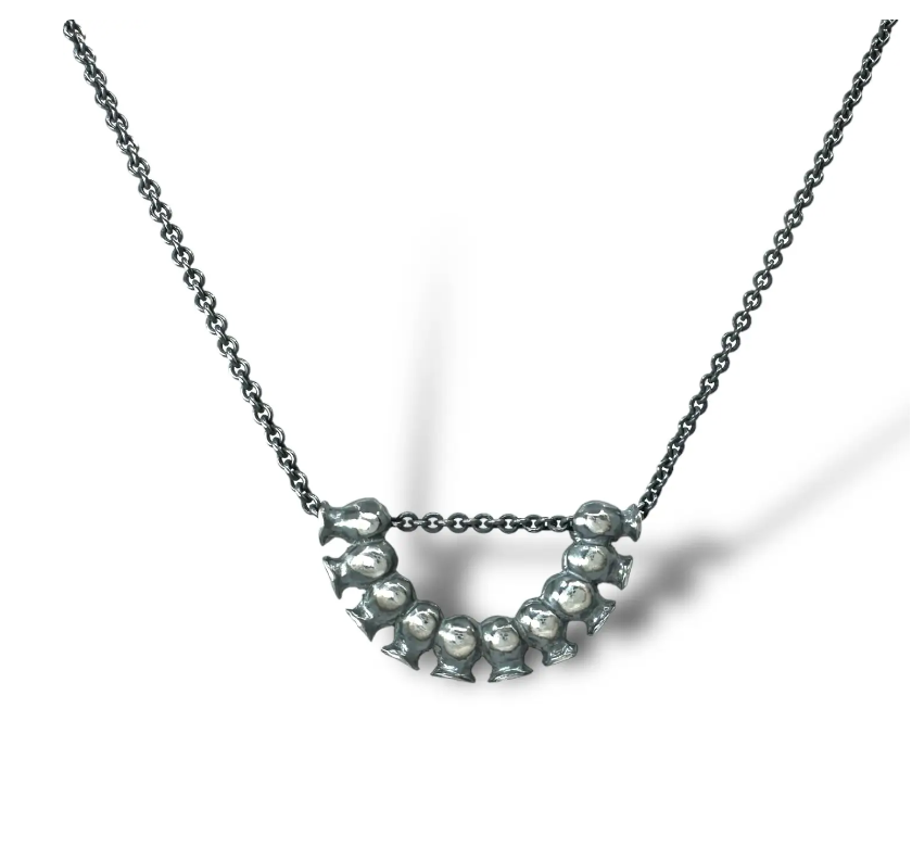 Patina Anemone Pendant - Heart of the Home Inc