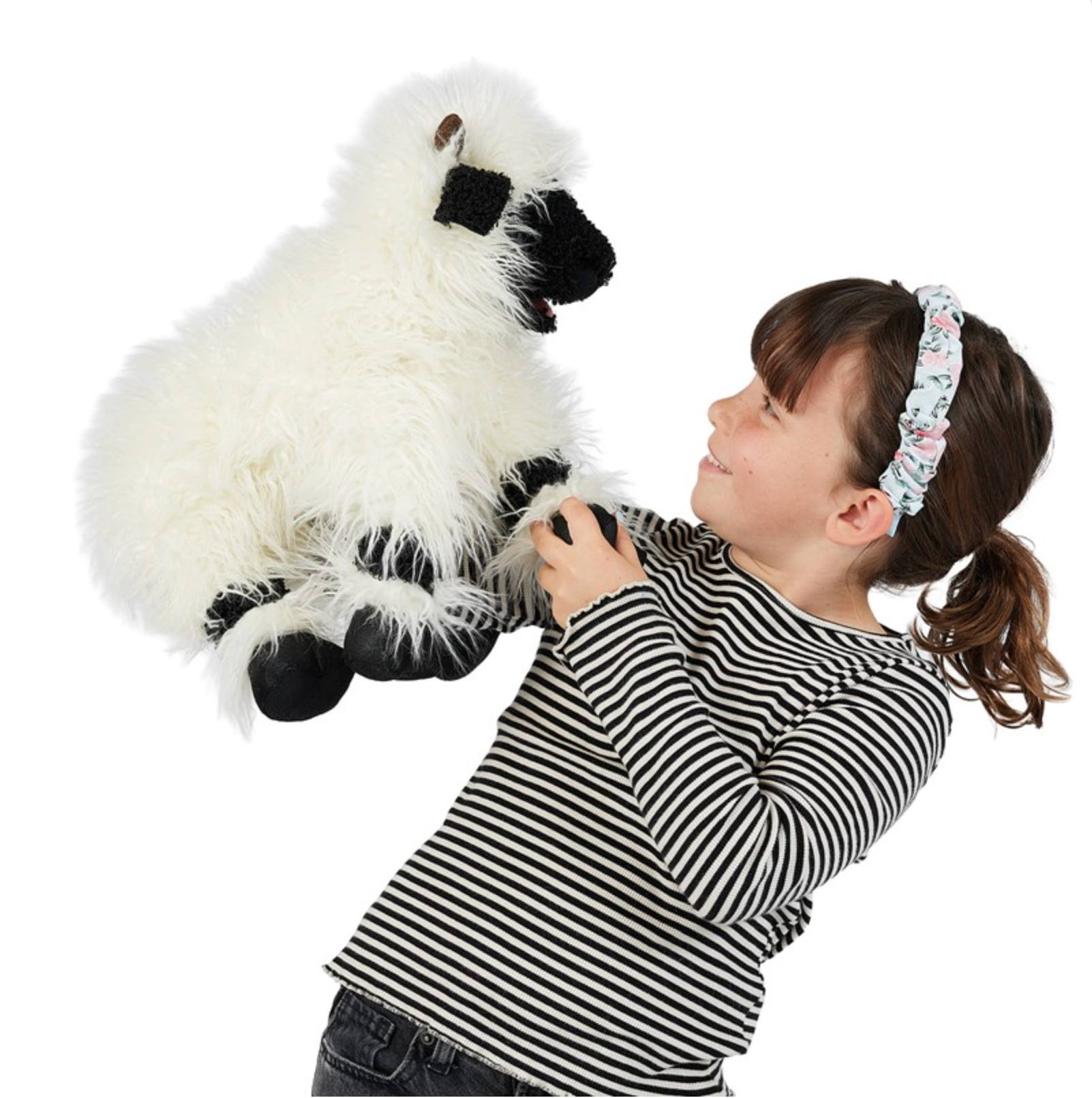 Valais Blacknose Sheep Hand Puppet - Heart of the Home Inc