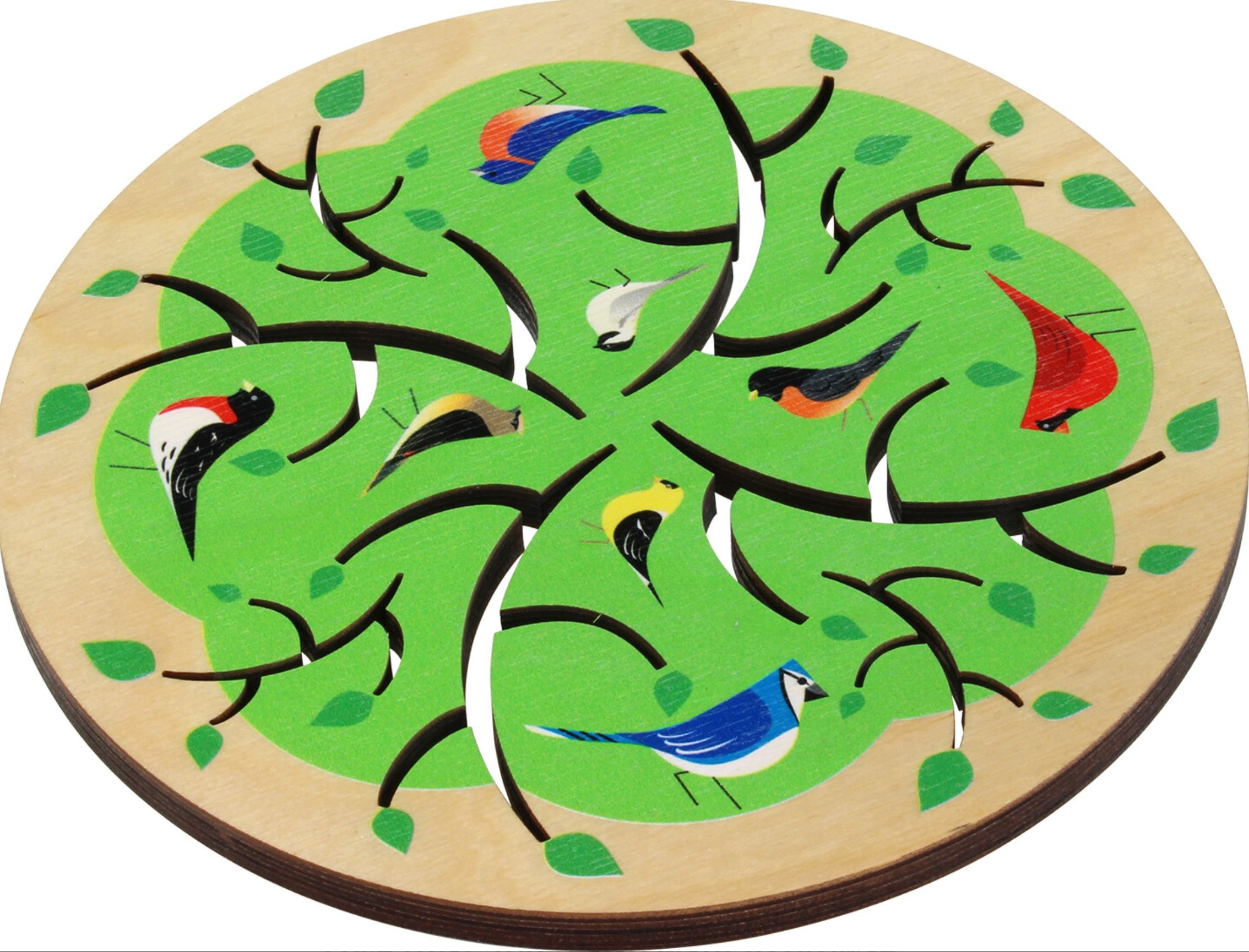 Printed Birds Trivet - Heart of the Home Inc