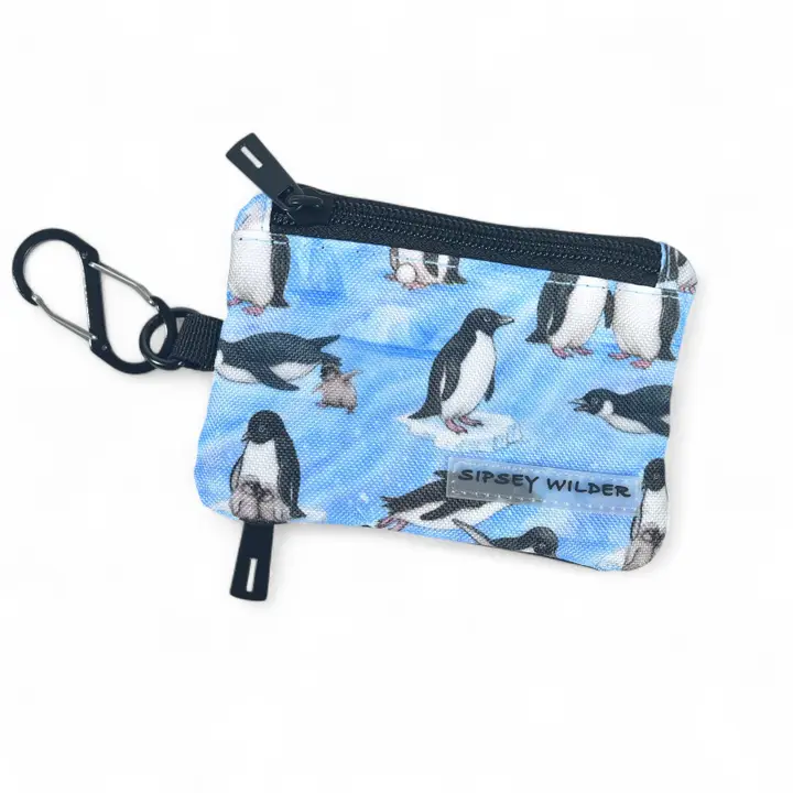 Penguin Parade Clip Wallet