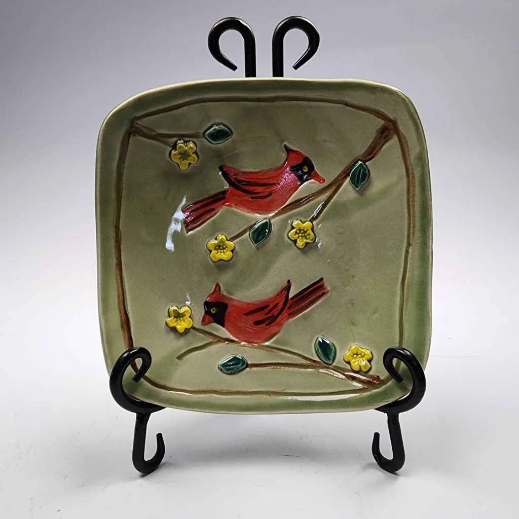 Cardinals Square Bowl Green