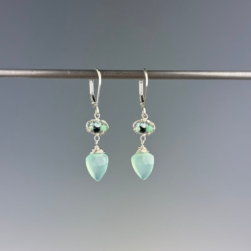 Ocean Arrow Earrings - Heart of the Home Inc