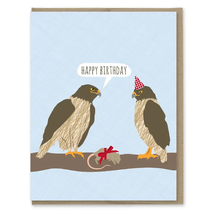 Hawks Birthday Card - Heart of the Home LV