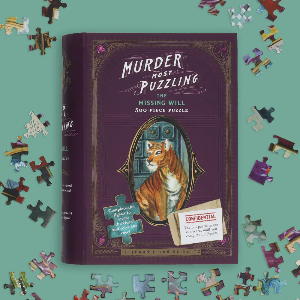 Murder Most Puzzling: The Missing Will 500 Piece Puzzle - Heart of the Home LV