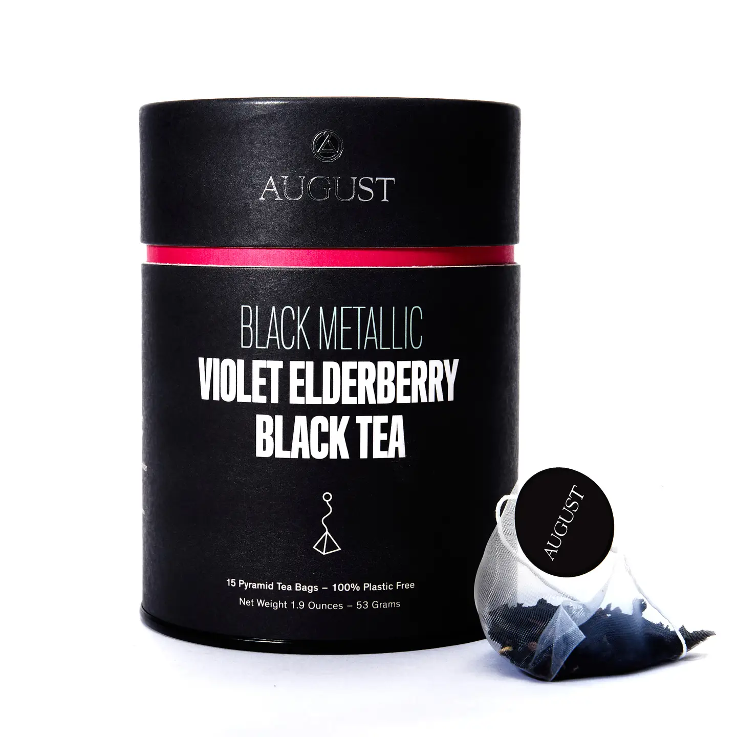 Black Metallic - Violet Elderberry Black Tea