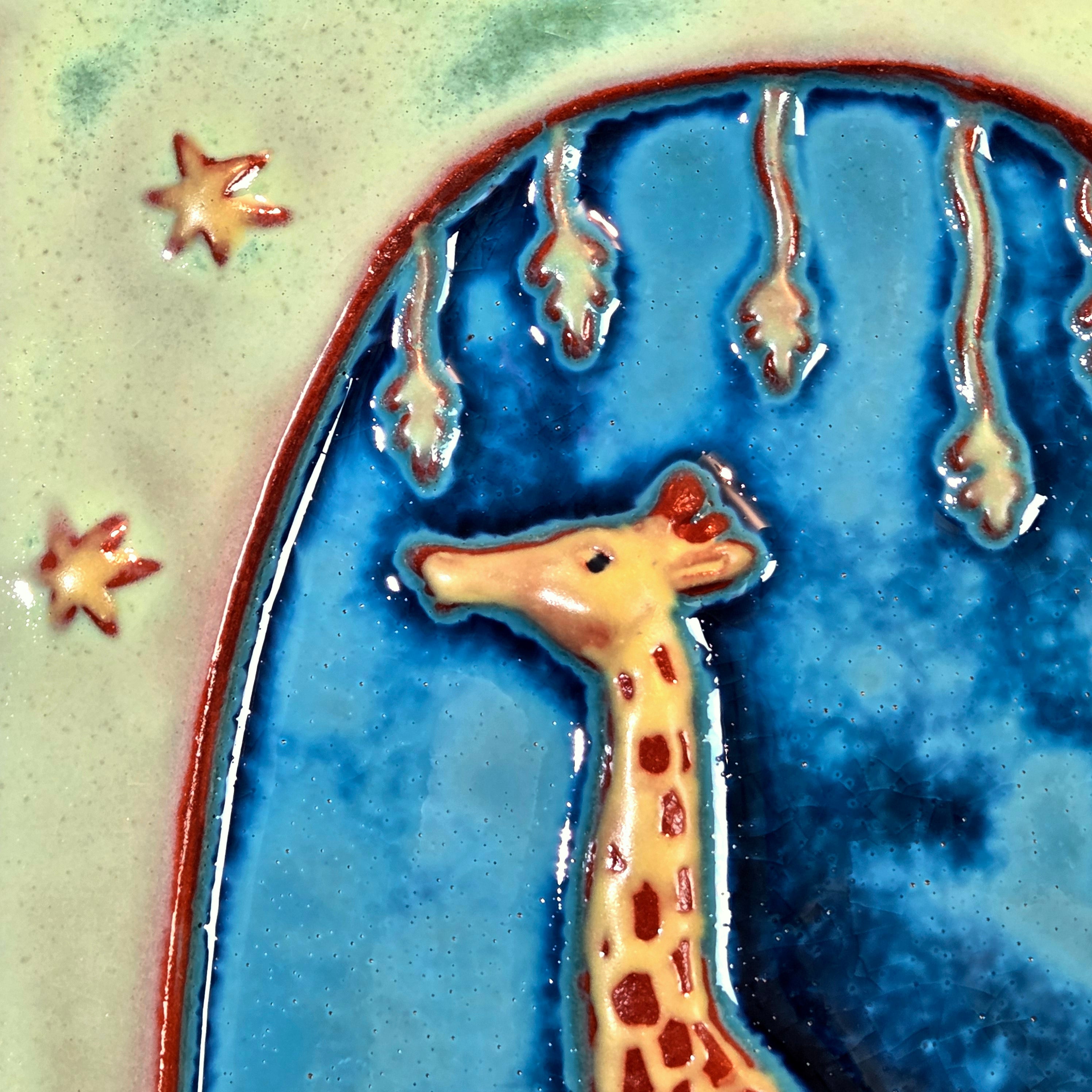 Giraffe Icon Wall Tile - Heart of the Home Inc