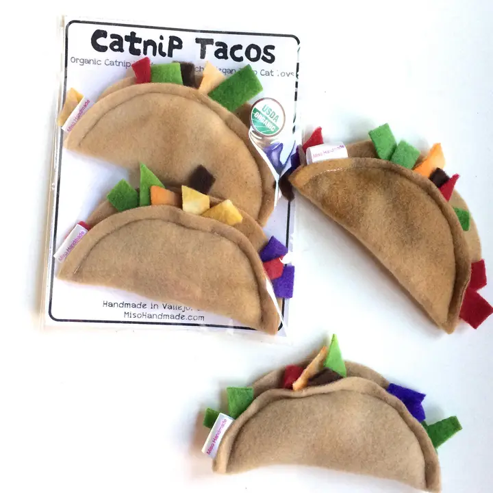 Catnip Taco Toys - Heart of the Home Inc