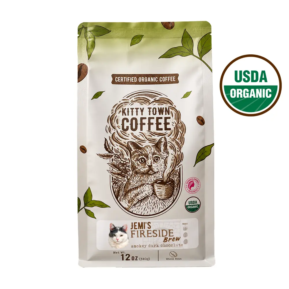 Jemi's Fireside Brew - Organic Coffee