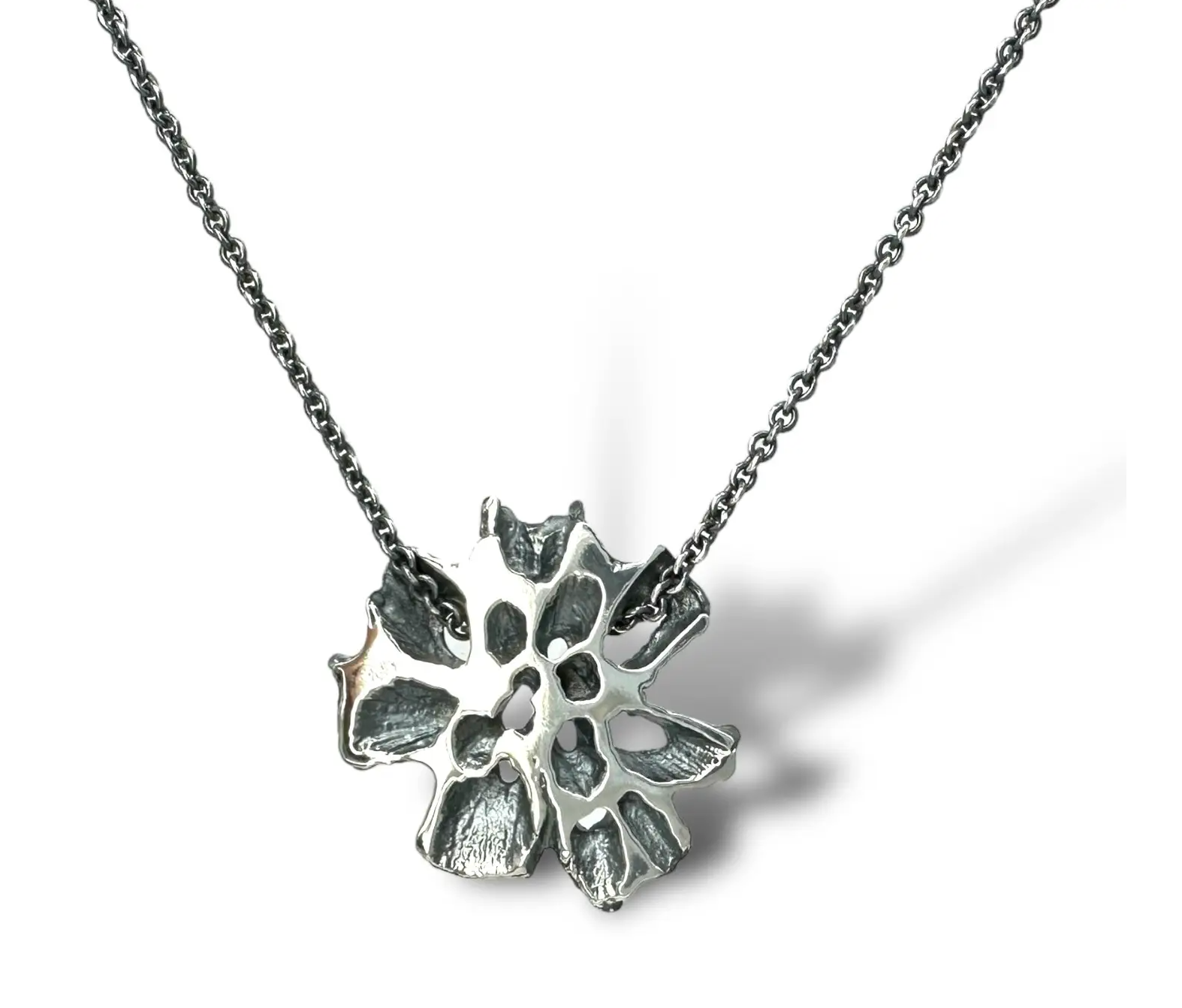 Sweetgum Slice Pendant Necklace - 1 Inch - Heart of the Home Inc