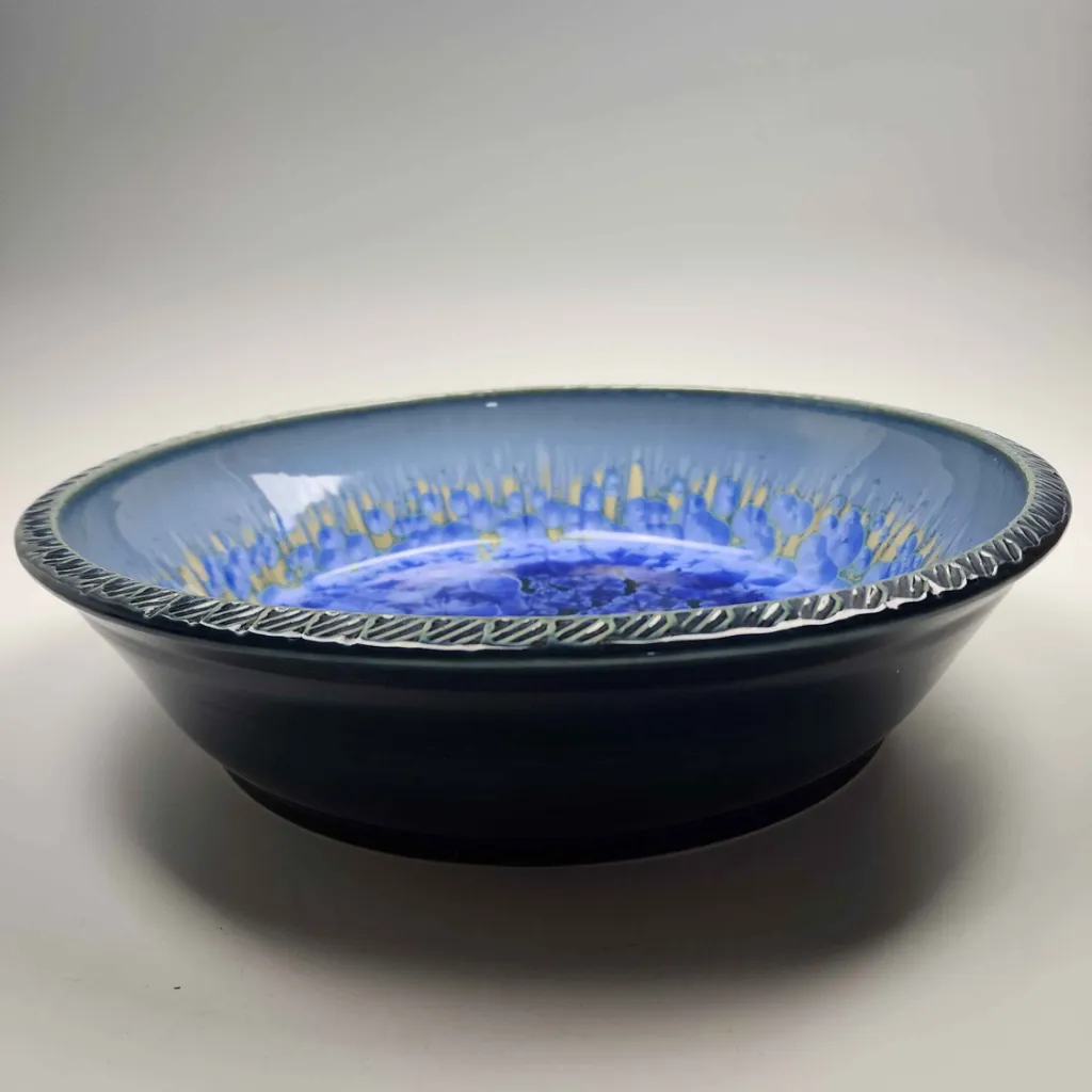 Large Platter in Sky Blue
