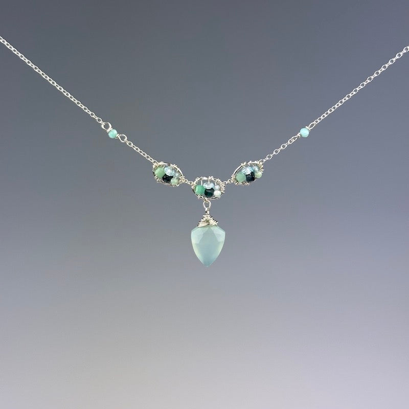 Ocean Arrow Necklace - Heart of the Home Inc