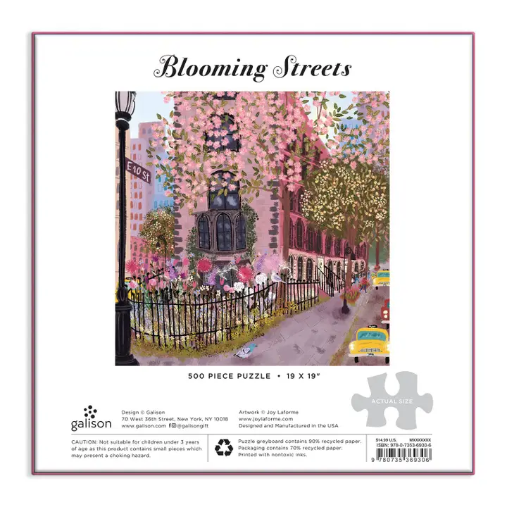 Blooming Streets 500pc Puzzle