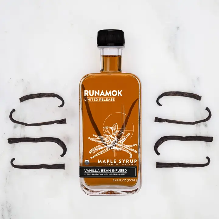 Vanilla Bean Infused Maple Syrup - Heart of the Home Inc