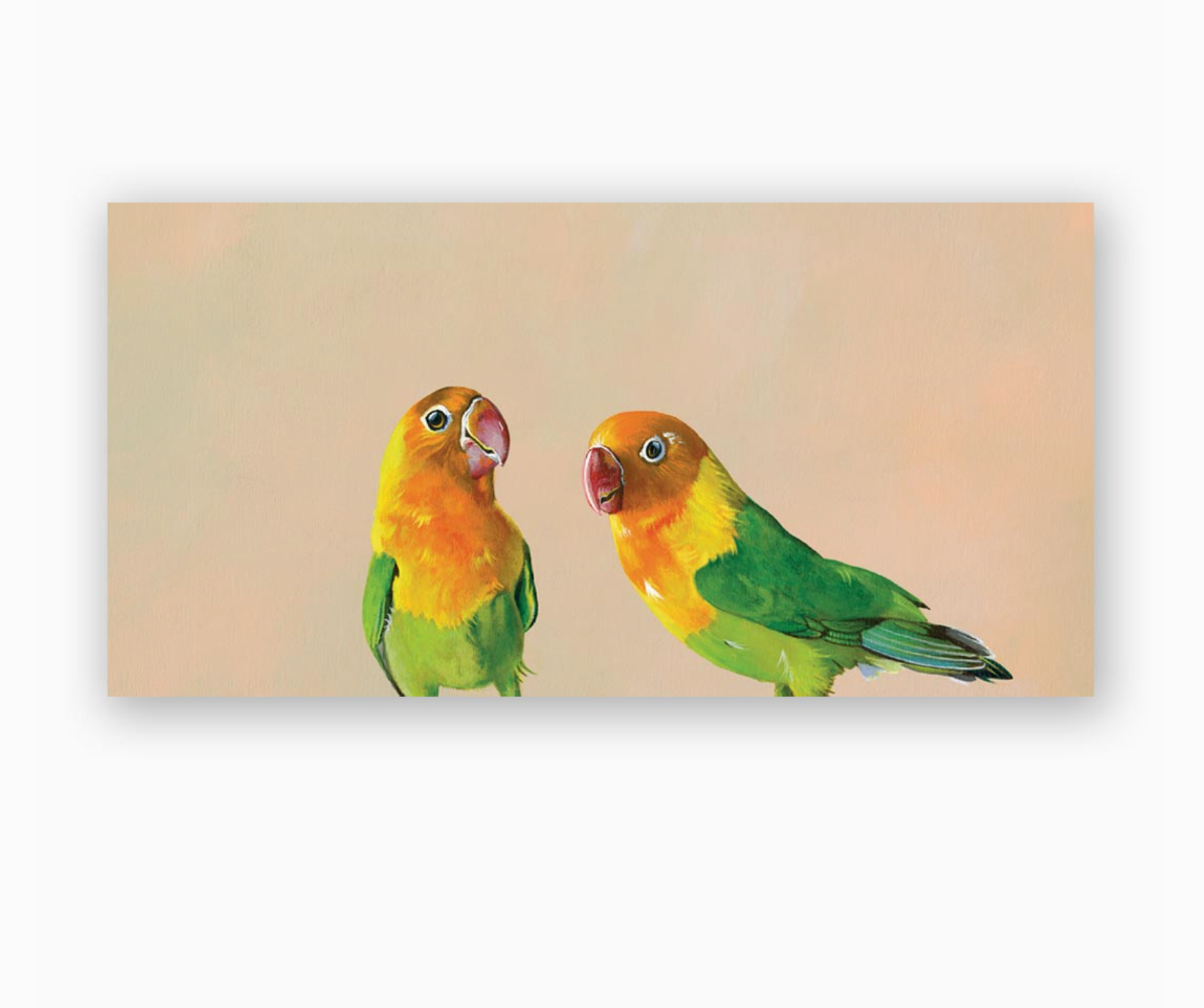 Lovebird Wood Wall Art - Heart of the Home Inc
