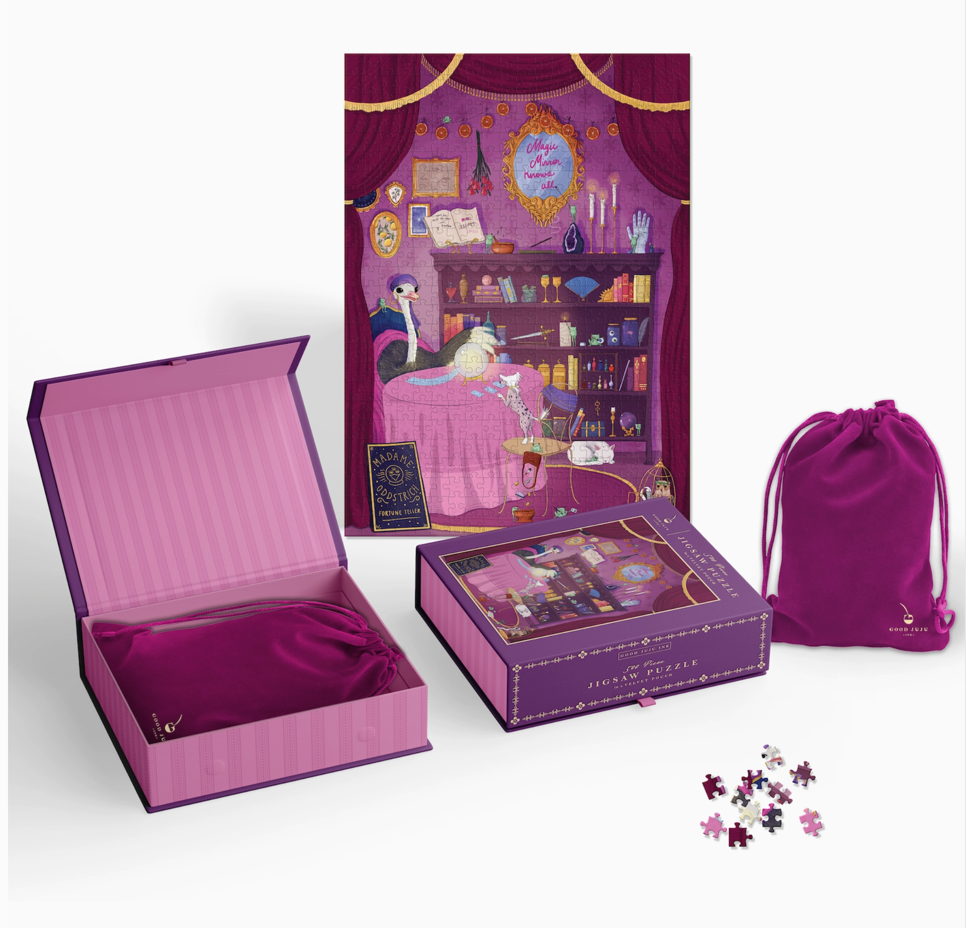 Madame Oddstrich 500-Piece Puzzle - Heart of the Home Inc