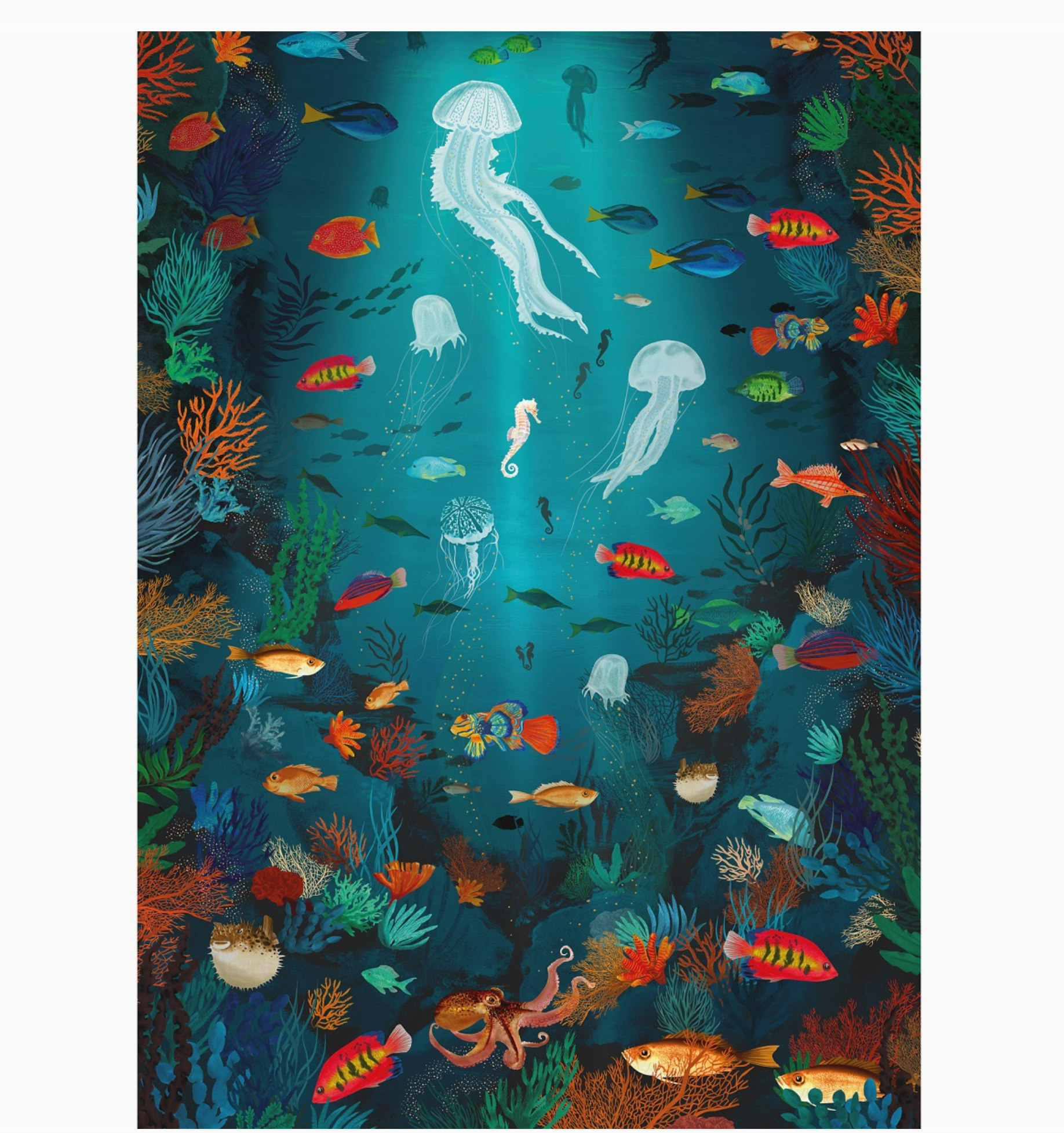 Underwater World 1000 Piece Puzzle - Heart of the Home Inc