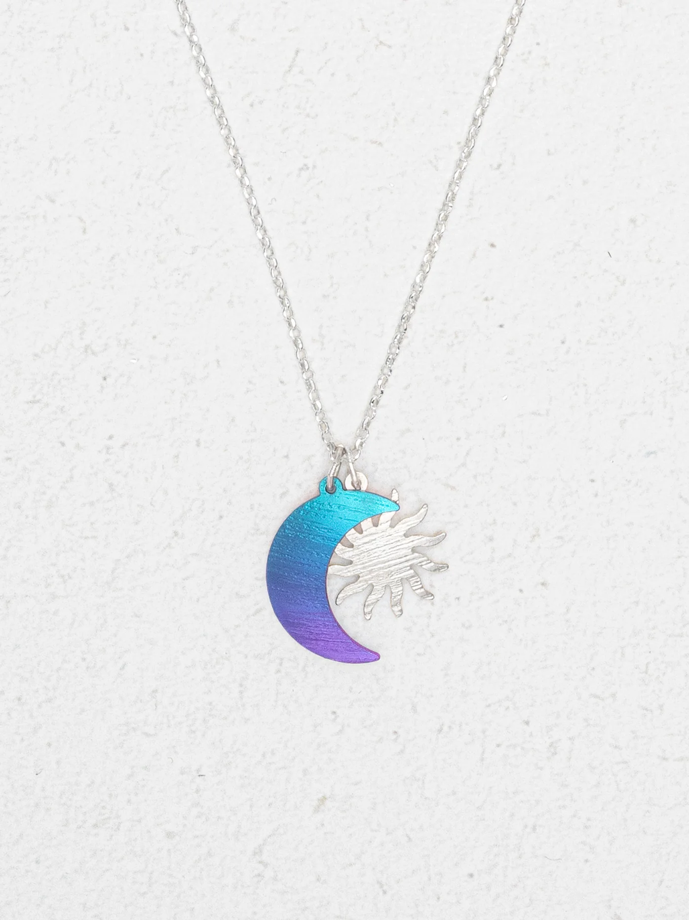 Sun & Moon Pendant in "Calypso" - Heart of the Home Inc