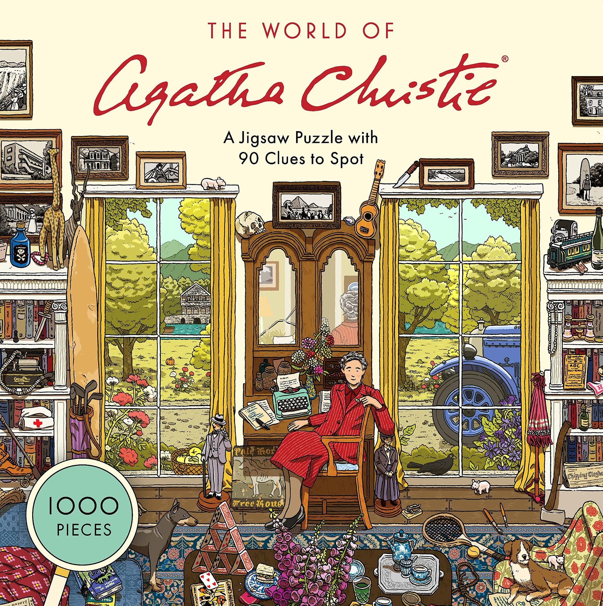 The World Of Agatha Christie 1000 Piece Puzzle - Heart of the Home LV