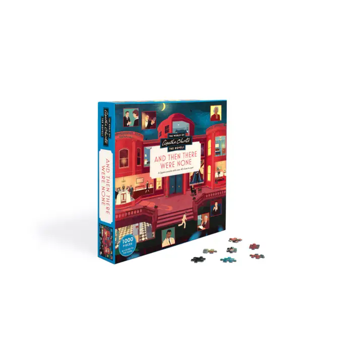 World of Agatha Christie : And Then There Were None 1000pc Puzzle - Heart of the Home Inc