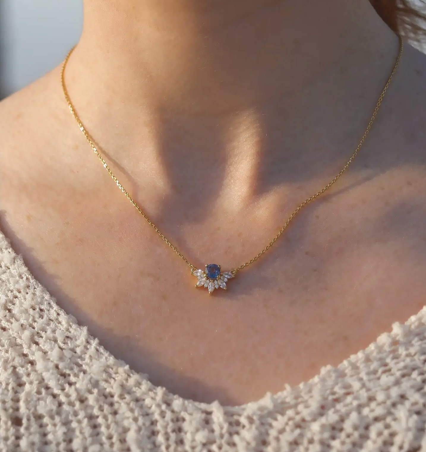 Alexandrite & Diamond Fire of Love Pendant - Heart of the Home Inc