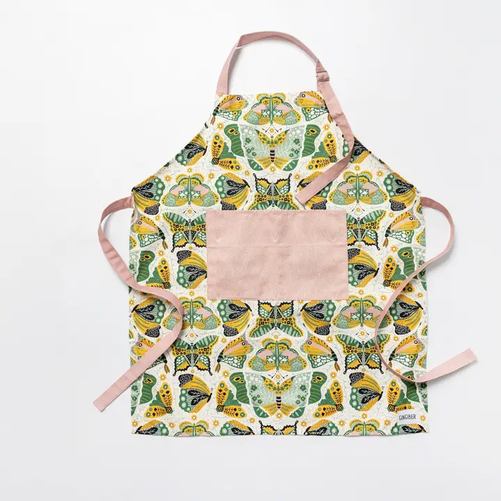 Night Butterfly Apron - Heart of the Home Inc