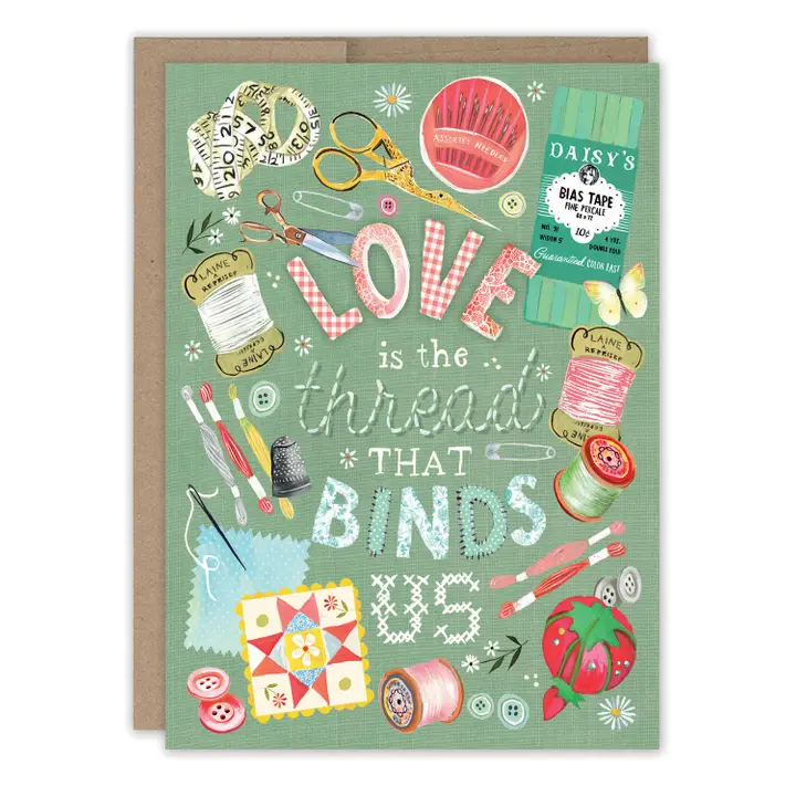 Sewing Thank You Card - Heart of the Home Inc