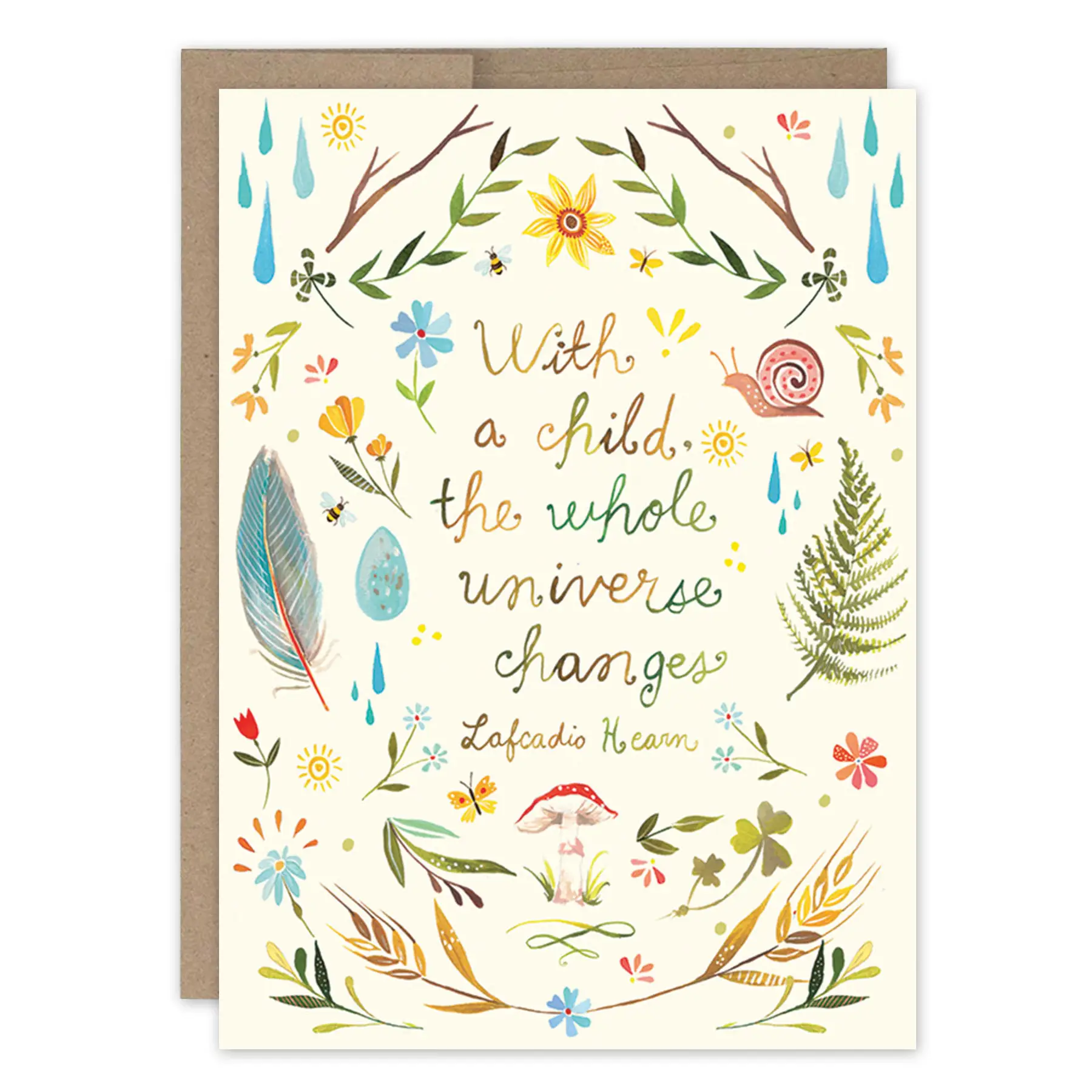 Whole Universe Baby Card - Heart of the Home LV