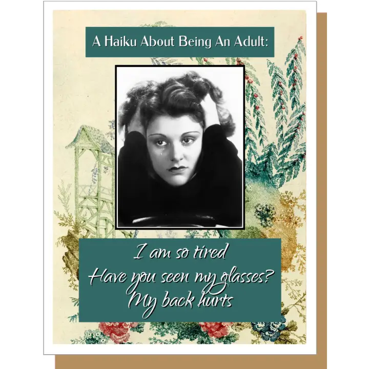 Haiku Birthday Card - Heart of the Home Inc