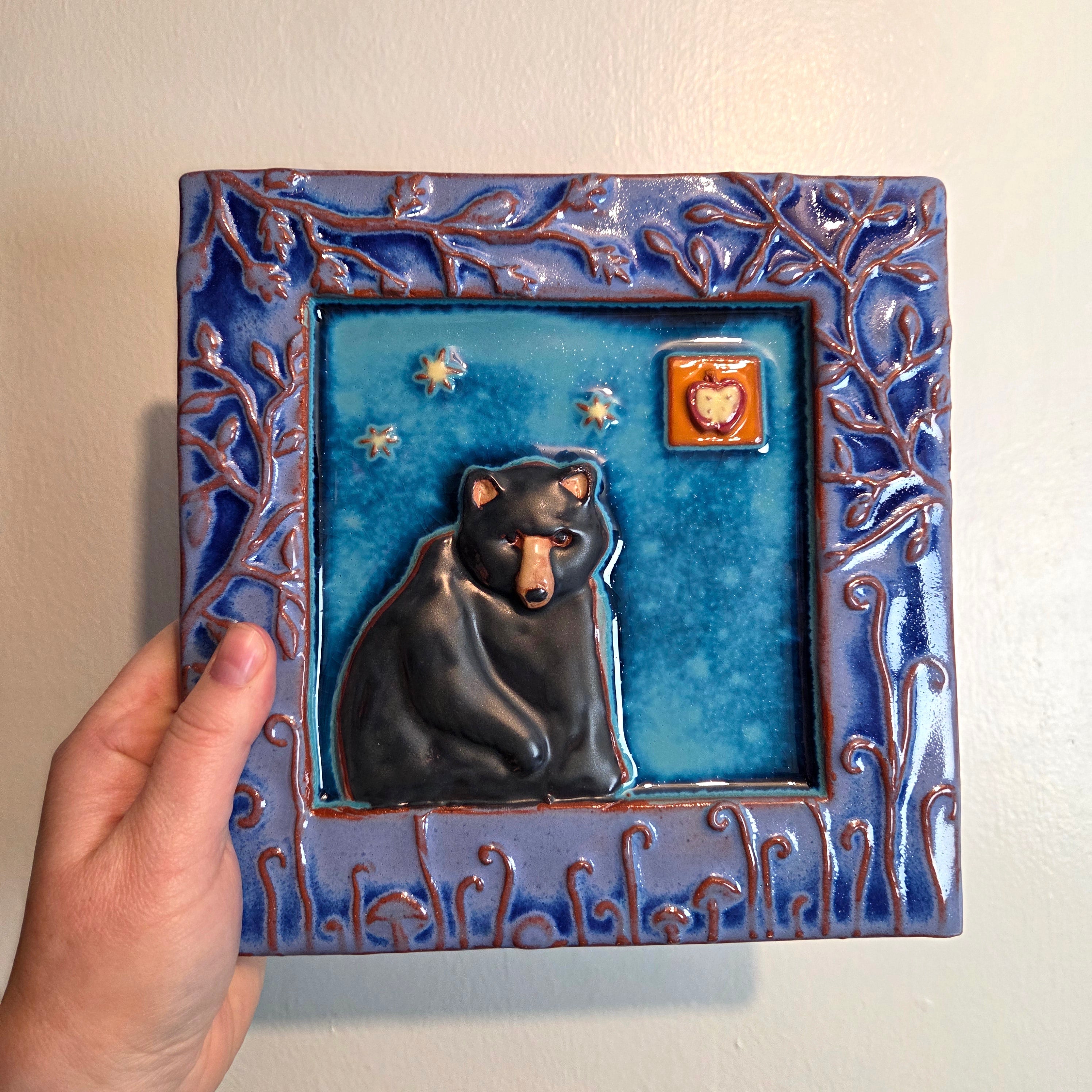 Woodland Bear Wall Tile - Heart of the Home Inc