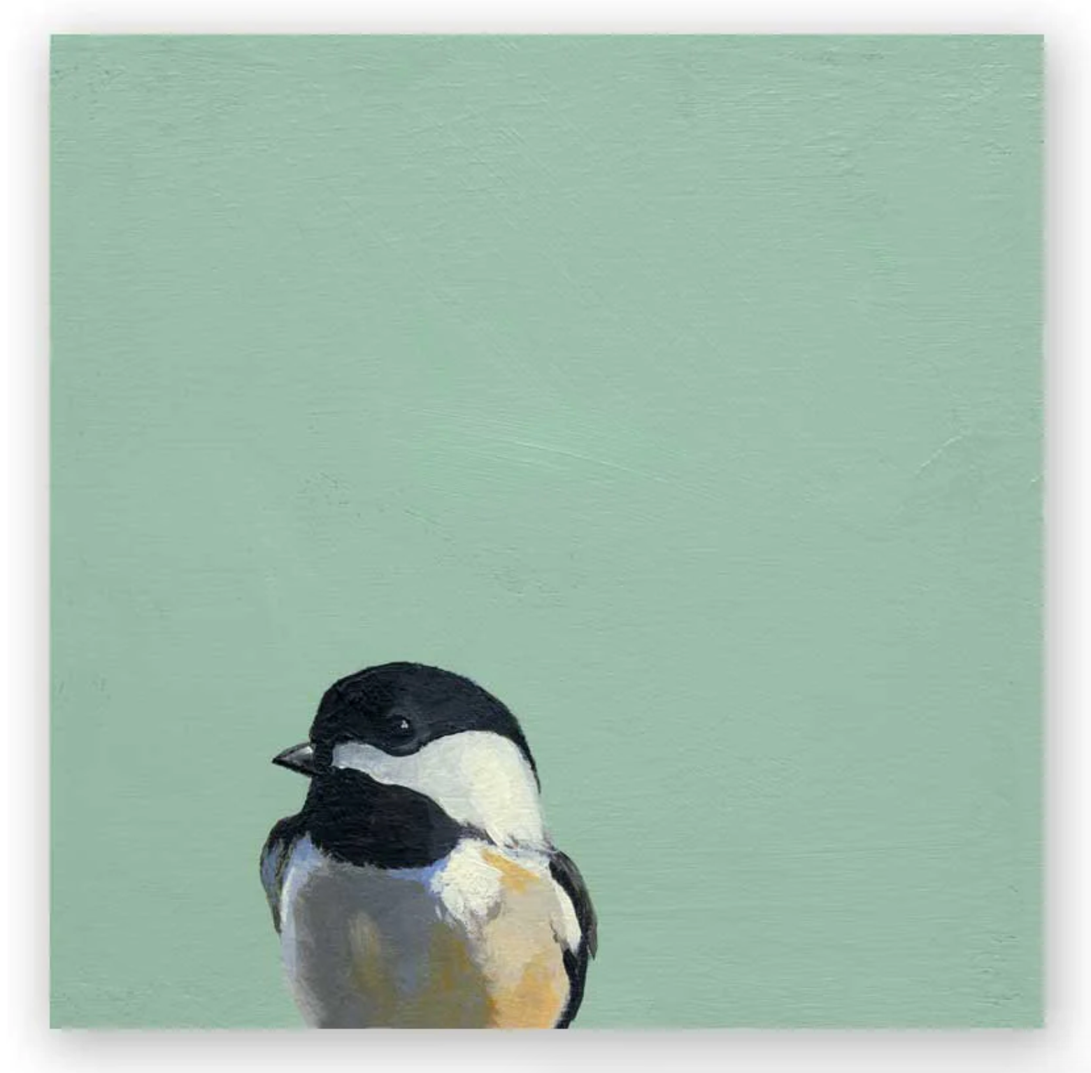 Chickadee 6x6 Wood Print - Heart of the Home LV