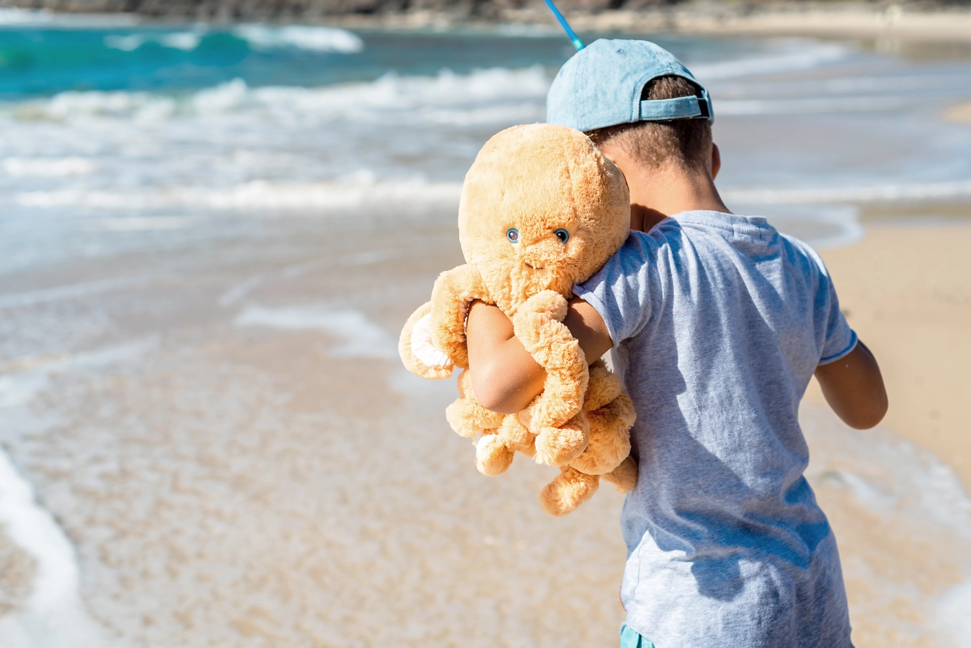 Orange Reef Octopus - Heart of the Home Inc