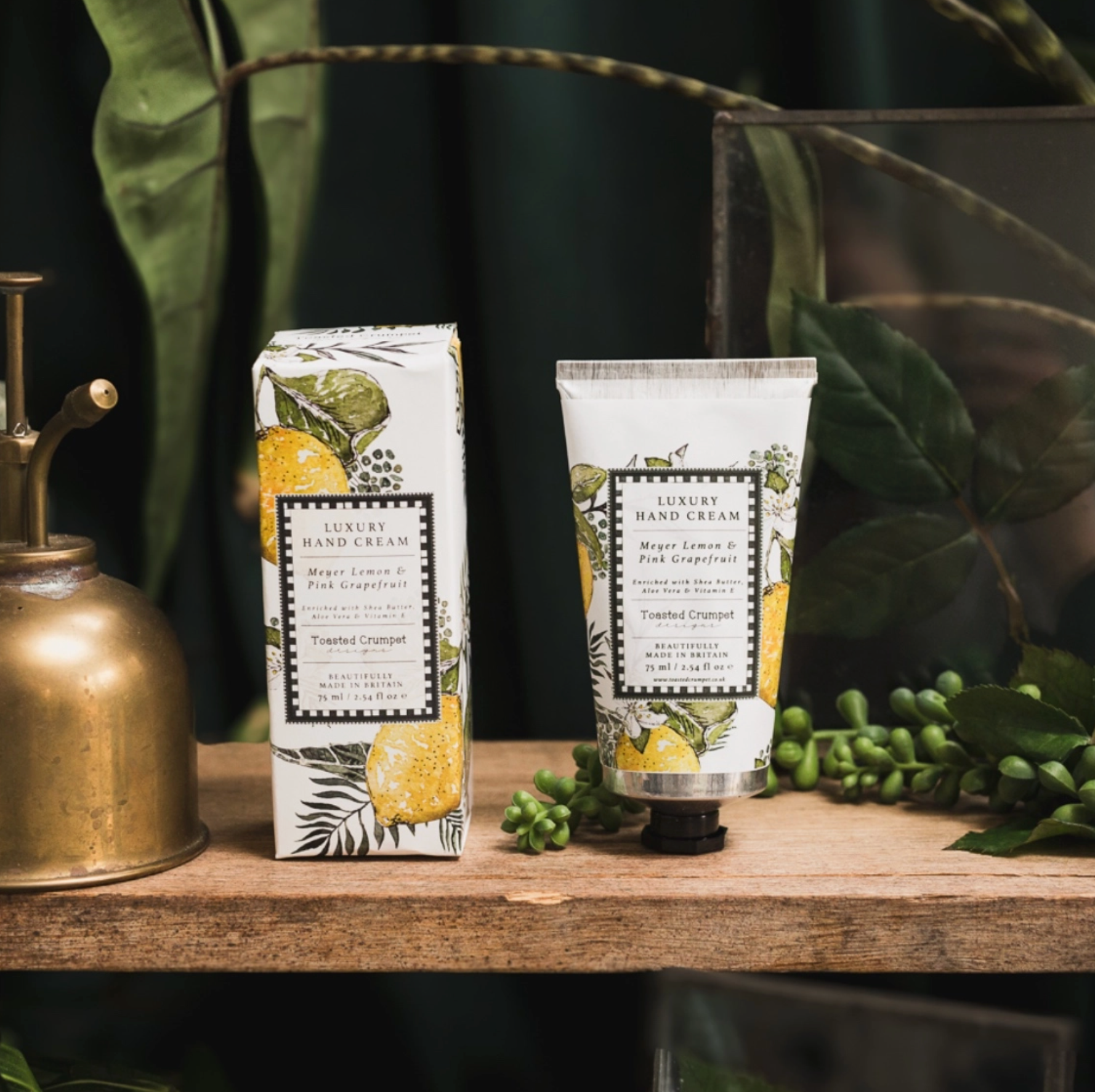 Meyer Lemon & Pink Grapefruit Luxury Hand Cream - Heart of the Home Inc