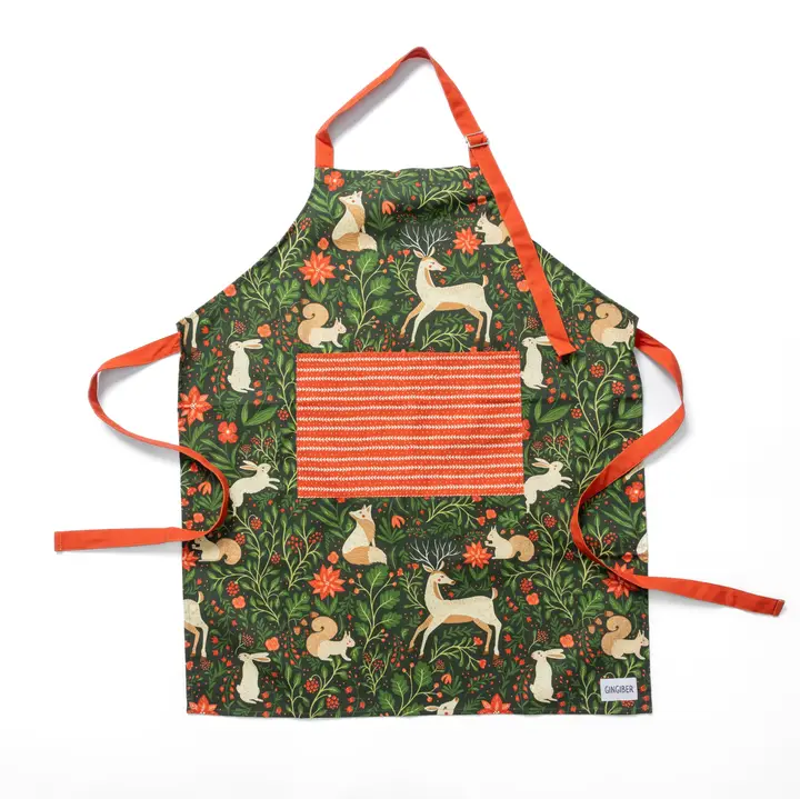 Christmas Forest Apron
