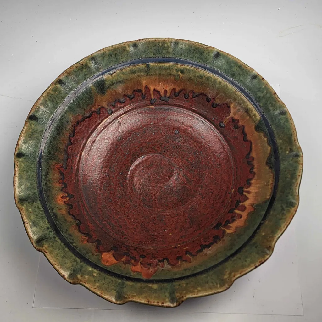 Ruffle Serving Bowl