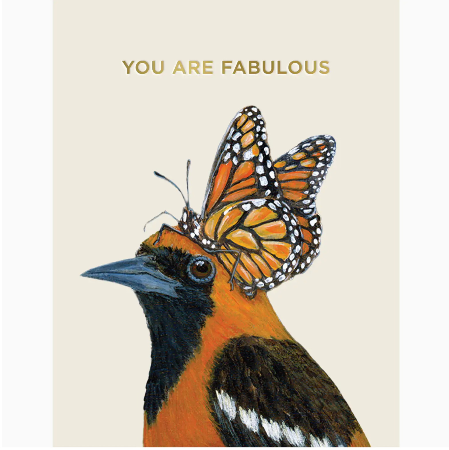 Fabulous Oriole Card - Heart of the Home Inc