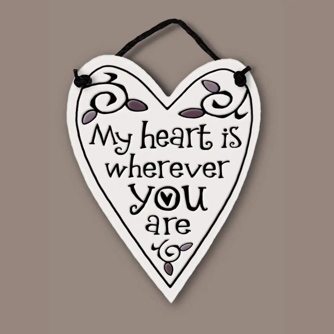 Wherever You Are Mini Wall Tile - Heart of the Home Inc