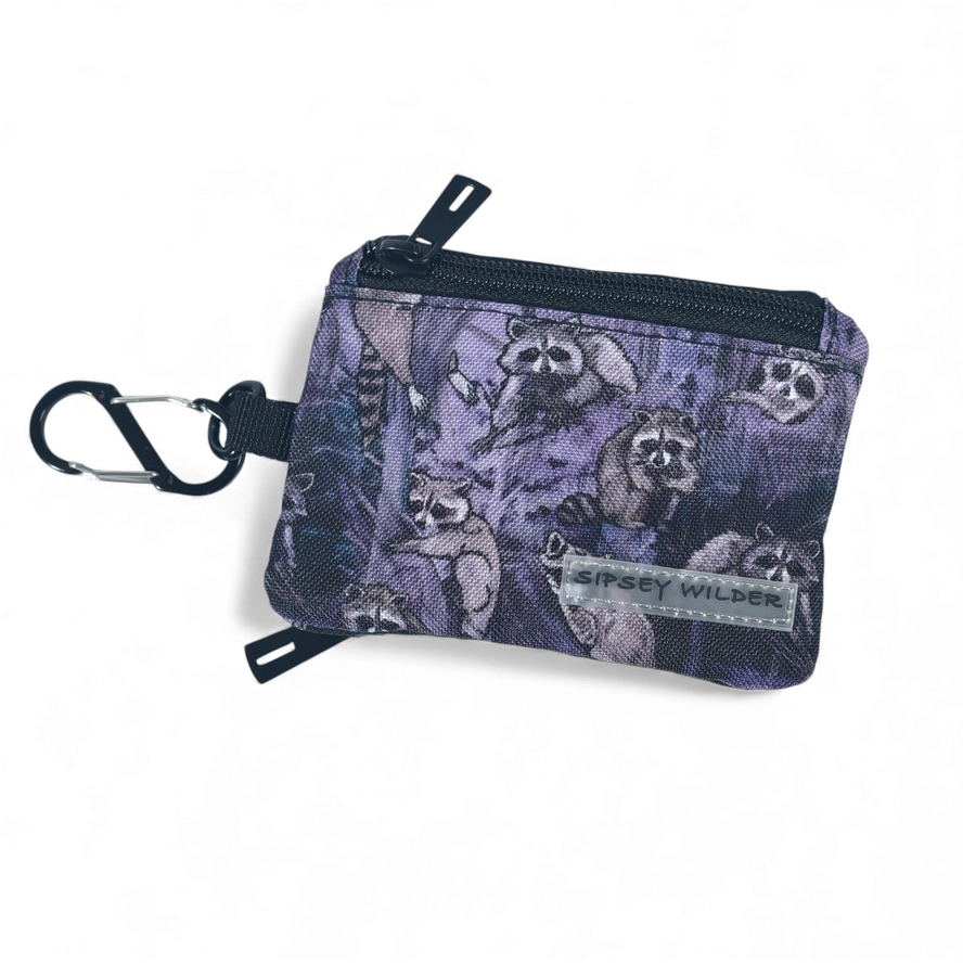 Shadow Bandits Raccoons Clip Wallet - Heart of the Home Inc