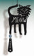 Meow Cat With Purr Dangle - Heart of the Home LV